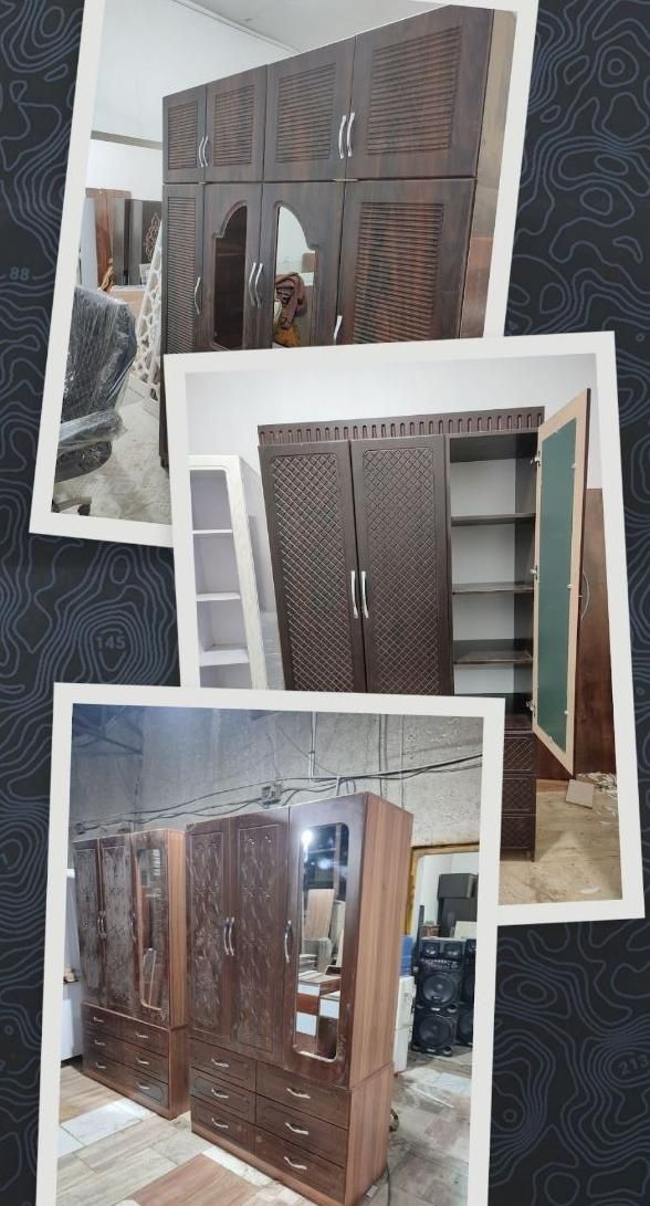 انواع کمد لباسی|جاکفشی، کمد، دراور|کرمان, |دیوار