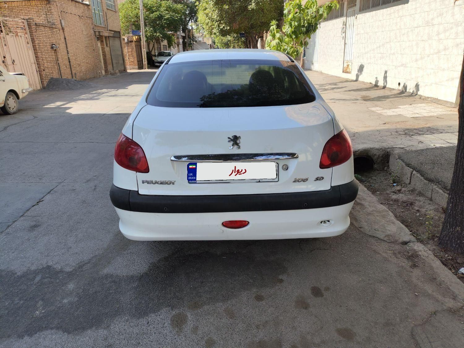 پژو 206 SD V8، مدل ۱۳۹۵|خودرو سواری و وانت|نجف‌آباد, نجف‌آباد|دیوار