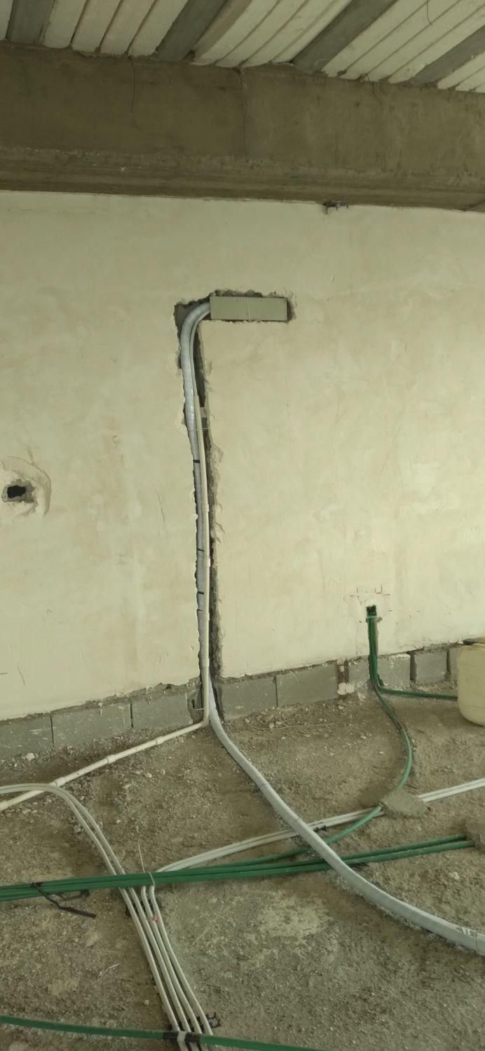 نصب تخصصی لوله مسی کولر اسپلیت|کولر گازی و فنکوئل|تبریز, |دیوار