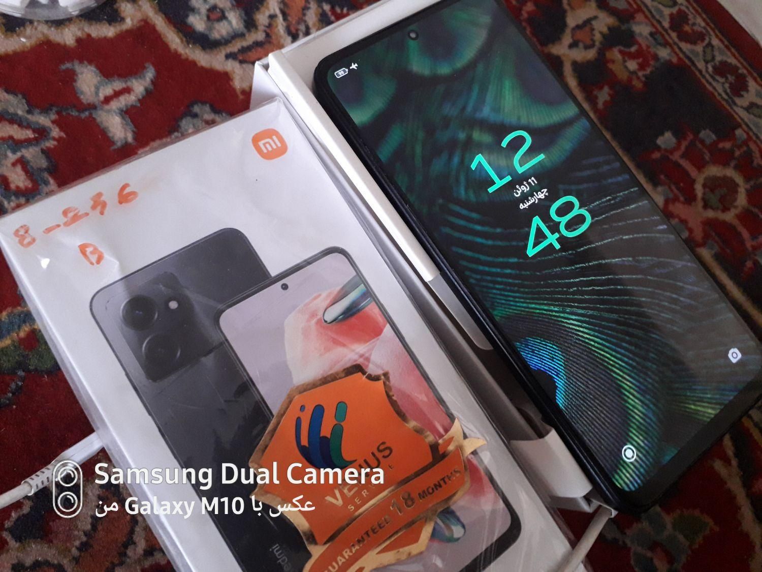 گوشی شیائومی redmi note 12 256g ram 8|موبایل|تهران, نواب|دیوار
