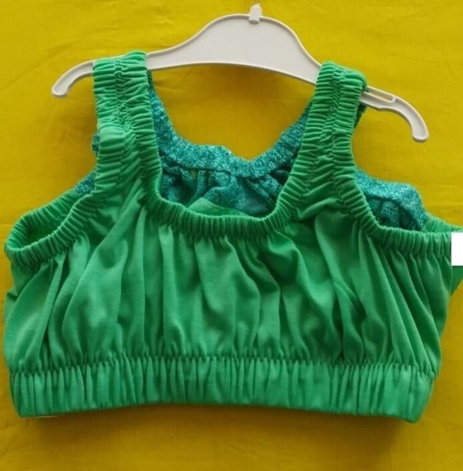 سوتین هندی نخ تریکو و گیپور با ایستایی|لباس|مبارکه, |دیوار