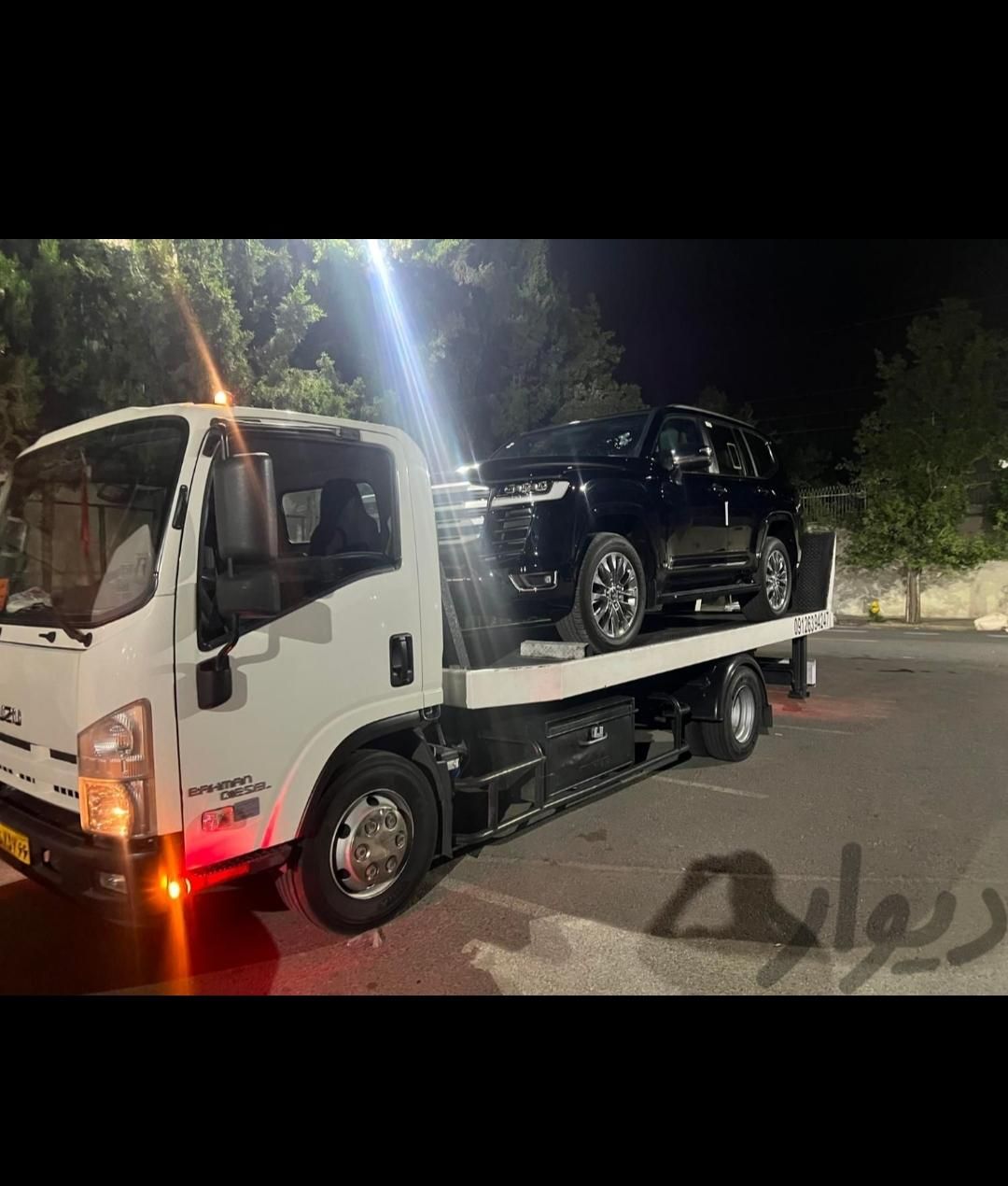 خودروبر وینچ‌دار کفی‌ امداد یدک کش خودروسوار پژمان|خدمات حمل و نقل|اهواز, پادادشهر|دیوار