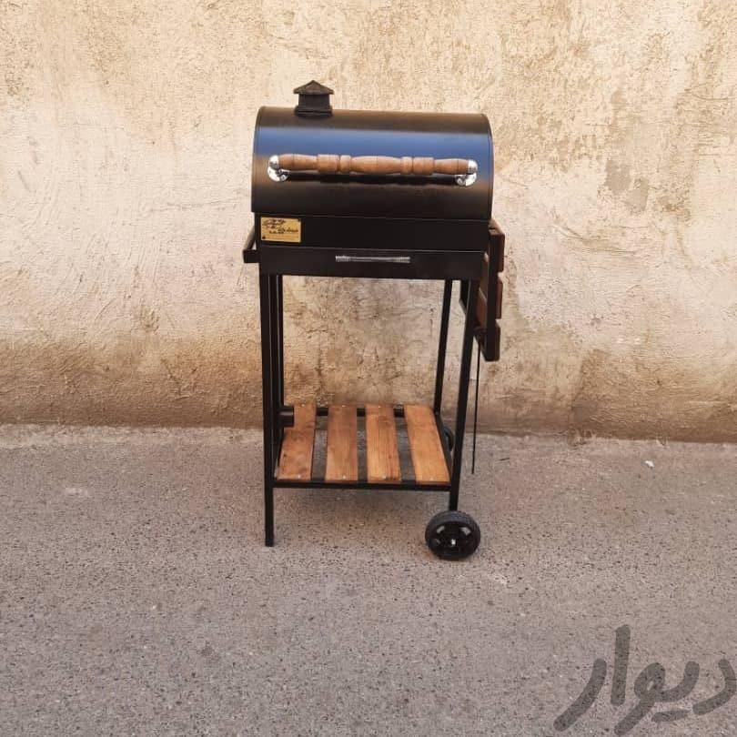 باربیکیو منقل زغالی درب دار چدنی کباب پز منقل کباب|اجاق گاز و لوازم برقی پخت‌وپز|تهران, بازار|دیوار