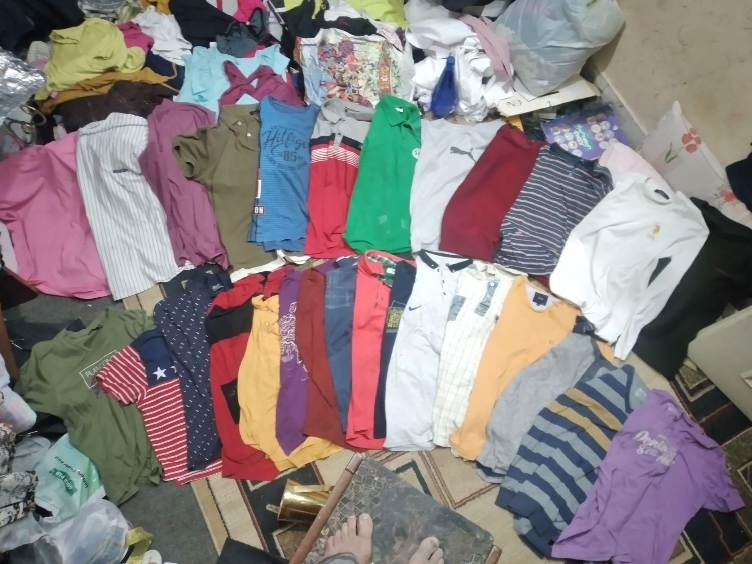 حراج انواع پوشاک زنانه ومردانه بچه گانه کارکرده۷۰ت|حراج|اصفهان, خانه اصفهان|دیوار
