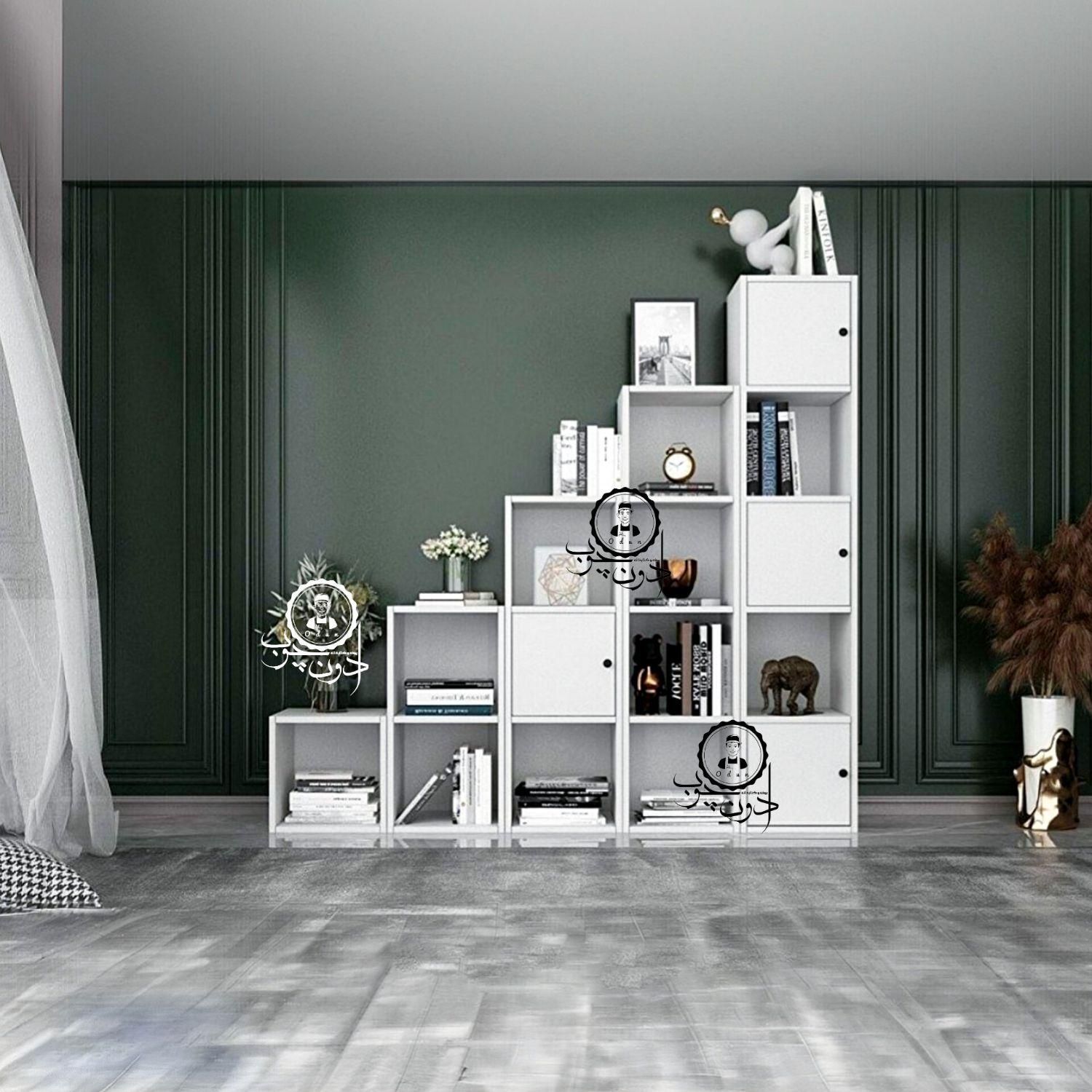 کتابخانه و جا کتاب مدل ملیکا|کتابخانه، شلف، قفسههای دیواری|تبریز, |دیوار