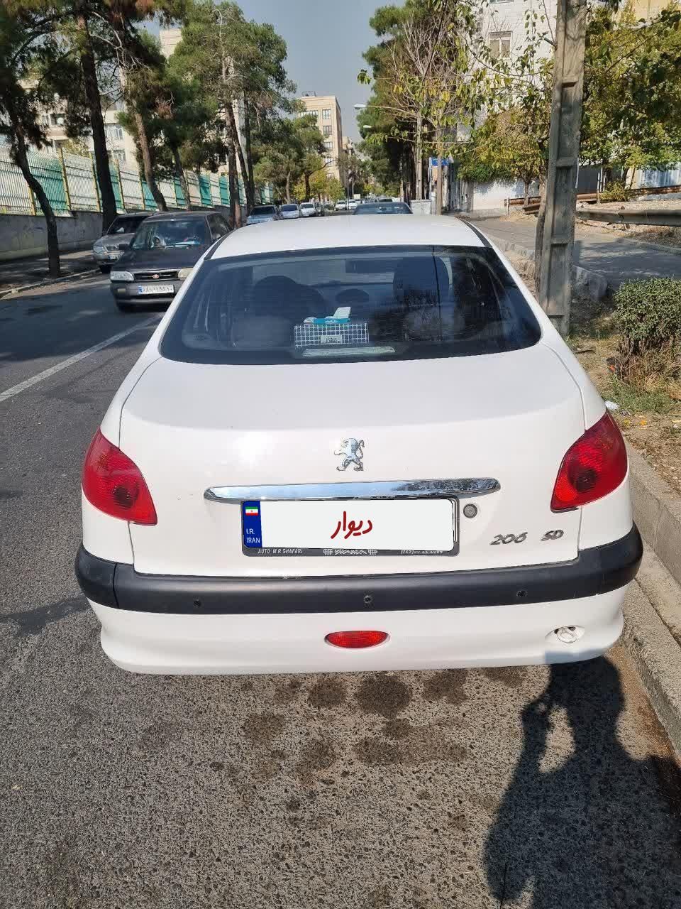 پژو 206 SD V8، مدل ۱۳۹۹|خودرو سواری و وانت|تهران, تهرانپارس شرقی|دیوار
