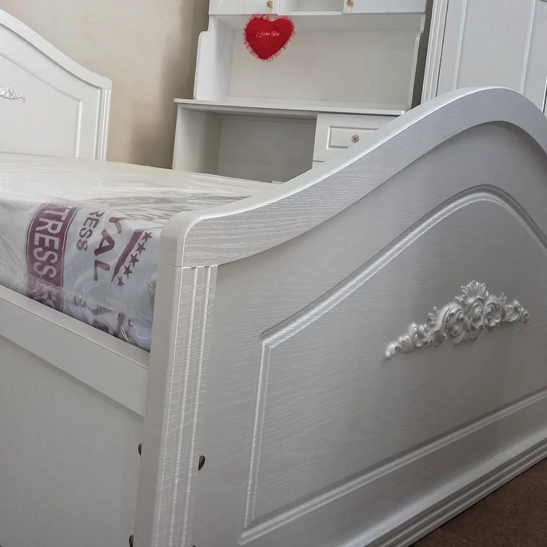 تخت و سرویس خواب نوجوان مدل میترا|تخت و سرویس خواب|کرج, مصباح|دیوار