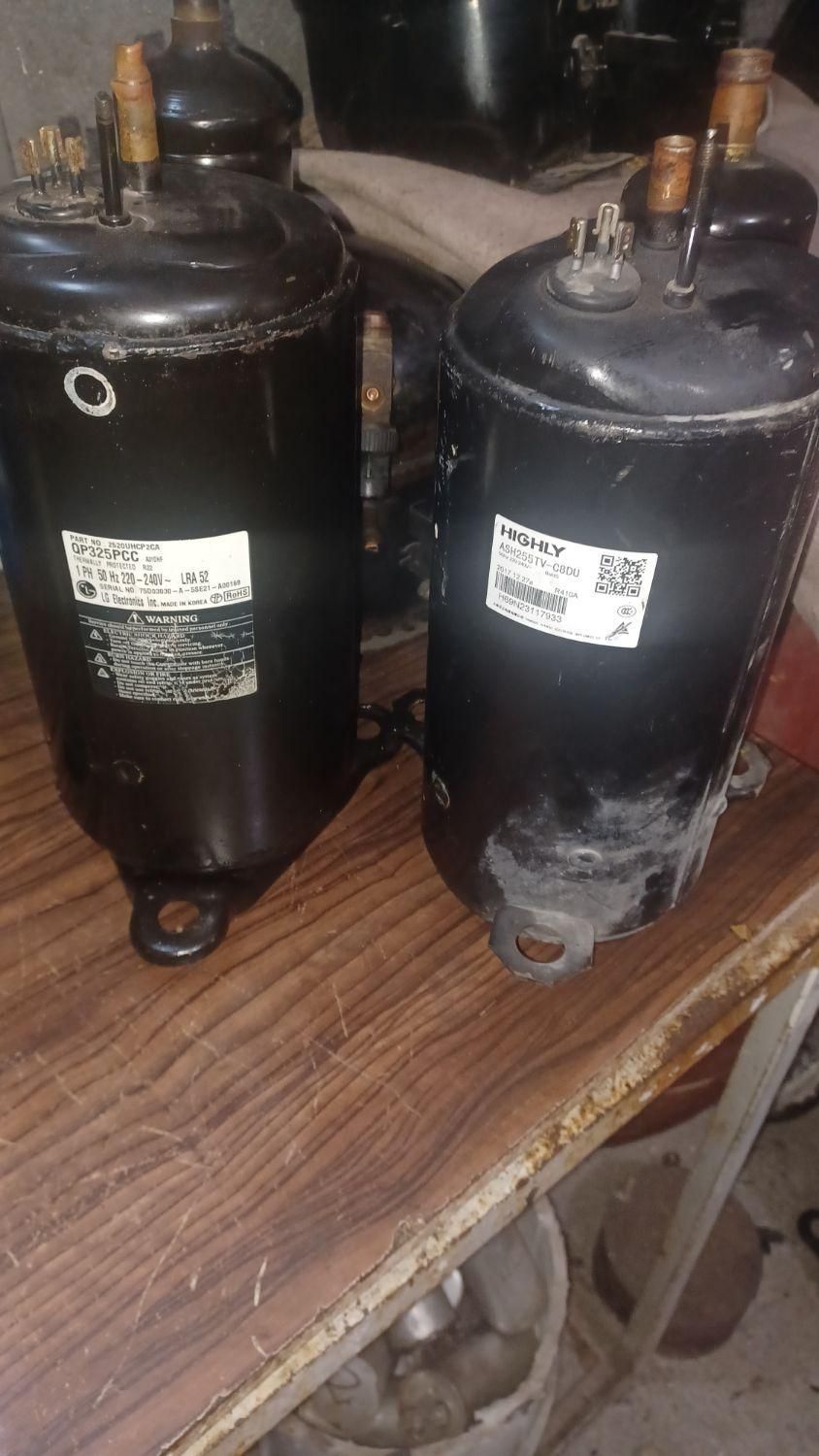 خریدار موتور سوخته کولر گازی|کولر گازی و فنکوئل|مشهد, سیسآباد|دیوار