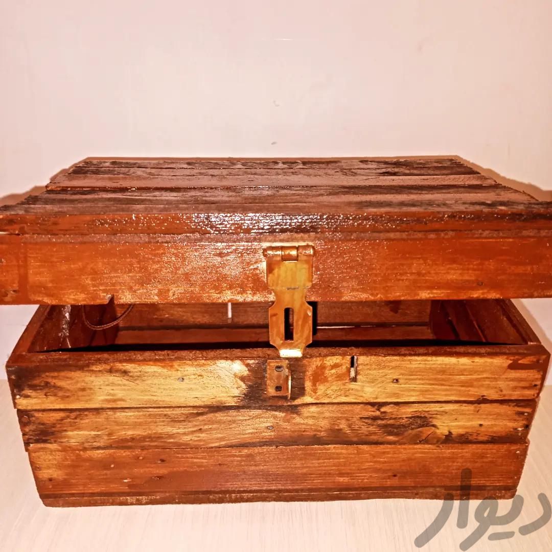 صندوقچه چوبی تزیینی|صنایع دستی و سایر لوازم تزئینی|بابل, |دیوار