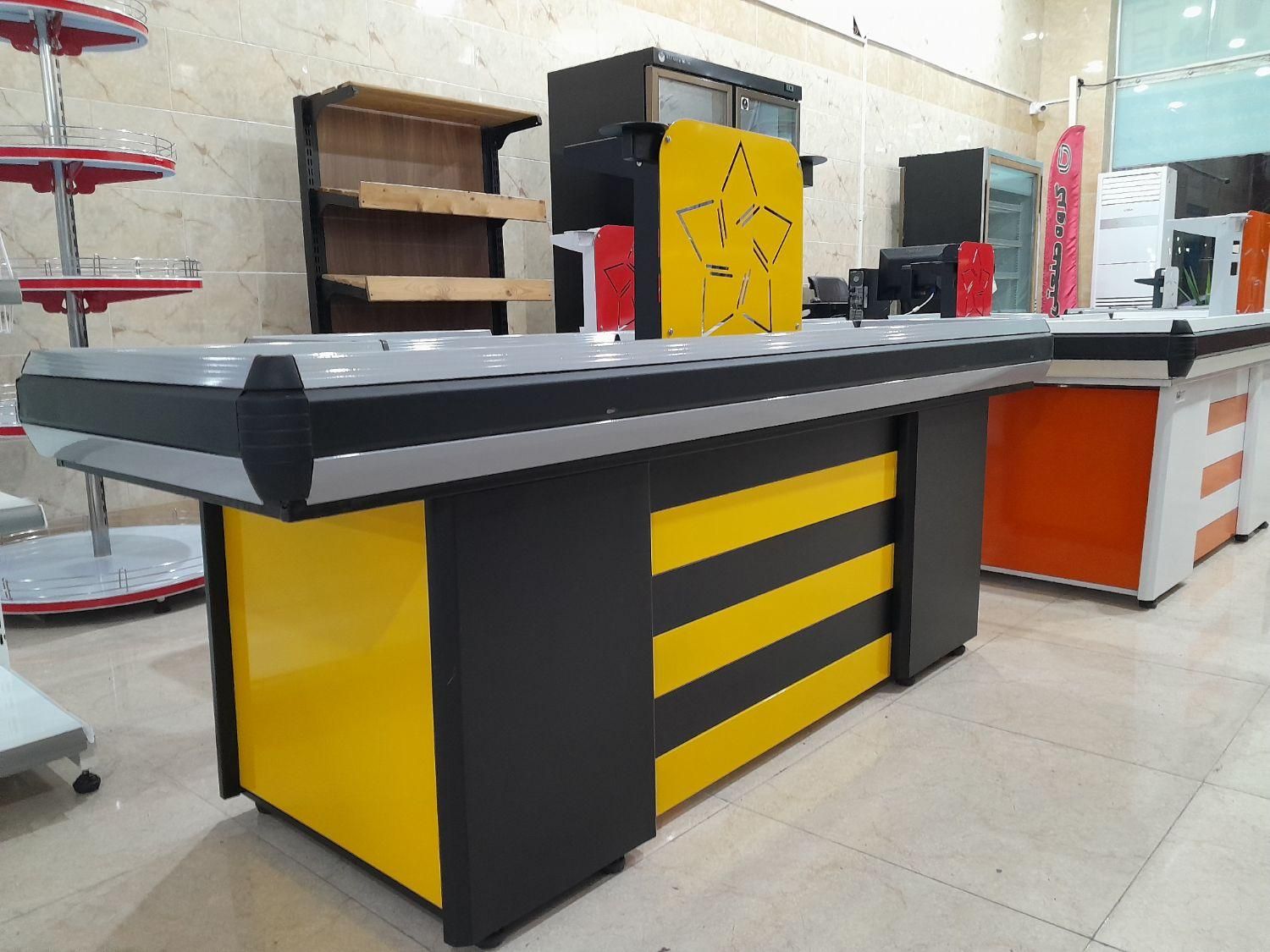 میز چک اوت ثابت و متحرک،(قفسه)|فروشگاه و مغازه|اهواز, کمپلو جنوبی|دیوار