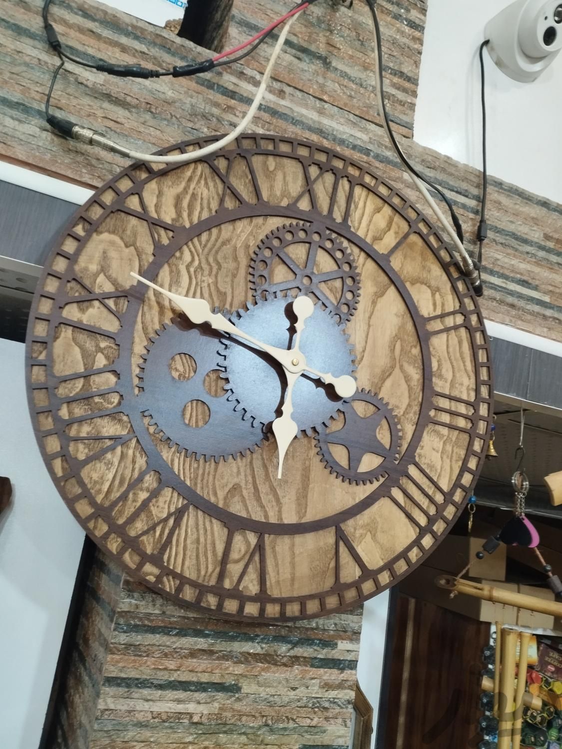 ساعت چوبی|ساعت دیواری و تزئینی|گنبد کاووس, |دیوار