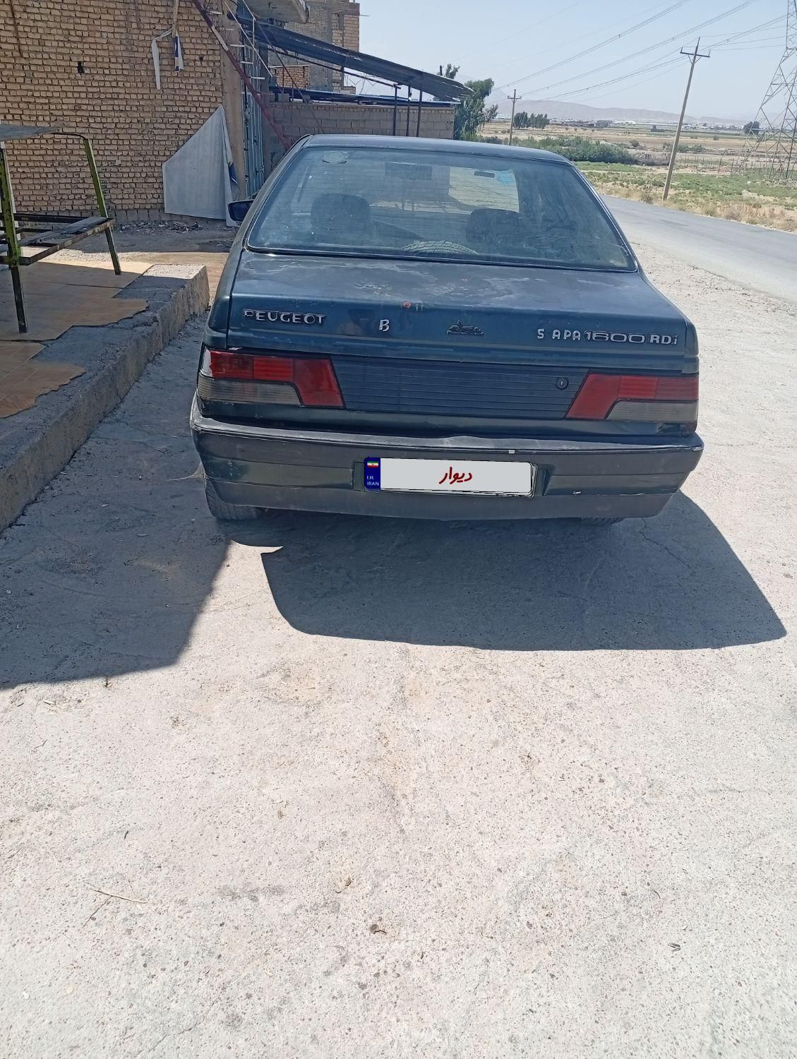 پژو آر دی (RD) دوگانه سوز CNG، مدل 1385|خودرو سواری و وانت|شیراز, میانرود|دیوار