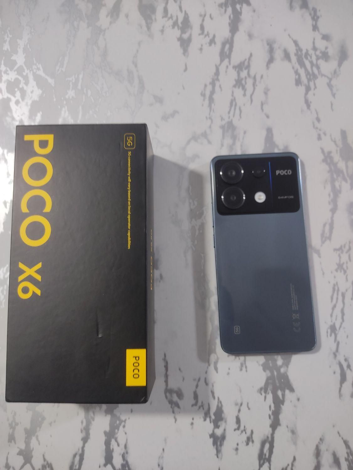 گوشی شیائومی پوکو Poco X6 5g حافظهٔ 256 رام 12|موبایل|تهران, شهرک کیانشهر|دیوار