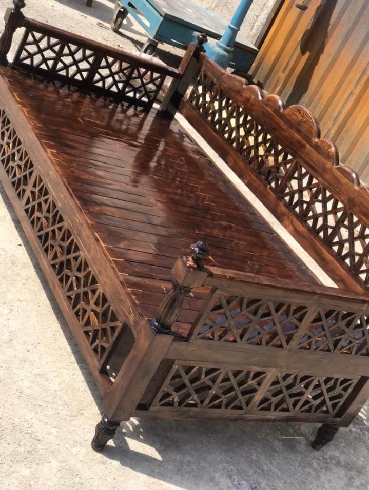 تخت سنتی قهوه‌خانه‌ای دکوری|مبلمان خانگی و میز عسلی|چهاردانگه (تهران), |دیوار