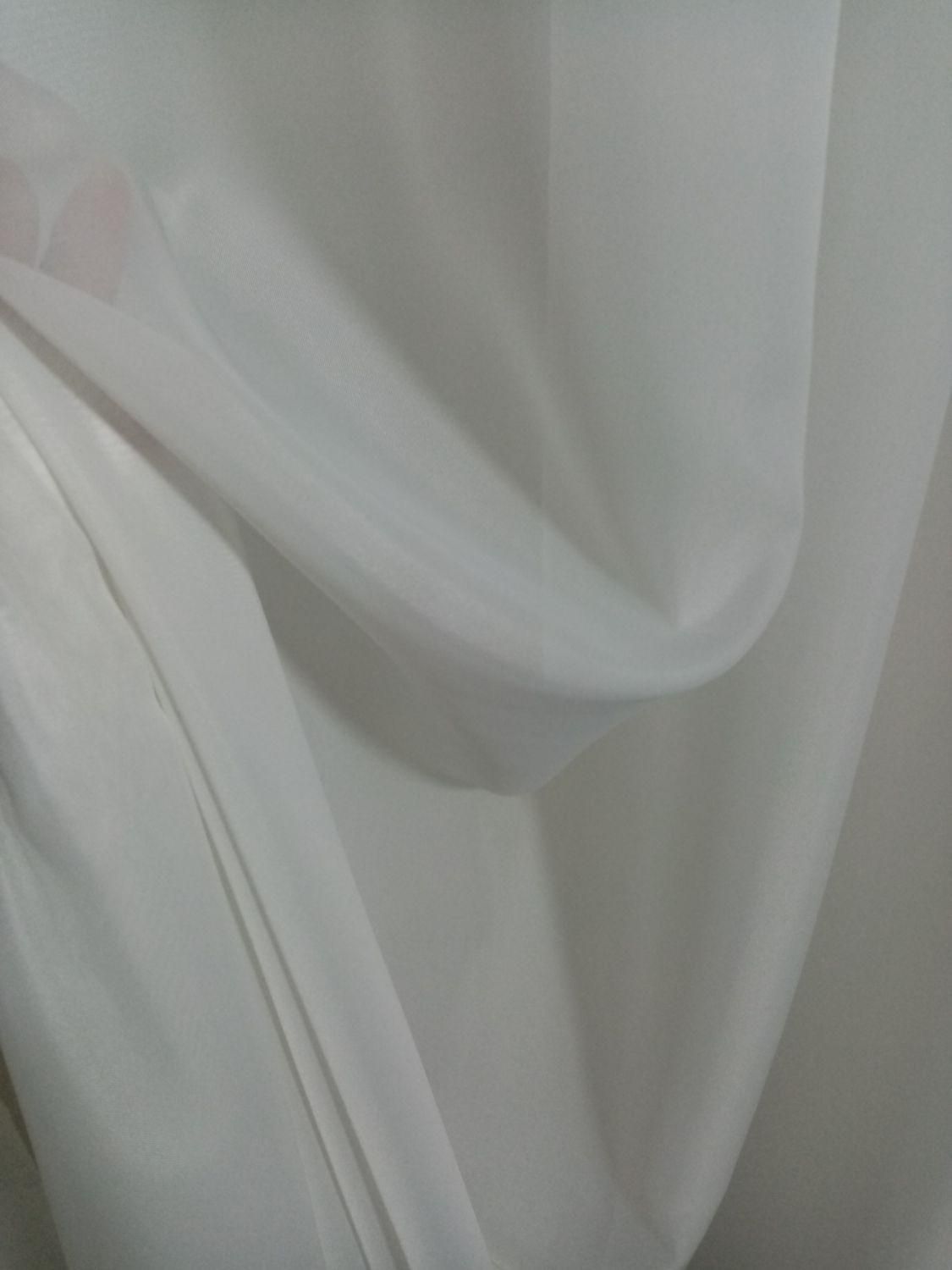 پرده حریر ساده استفاده نشده|پرده، رانر، رومیزی|مشهد, آزادشهر|دیوار