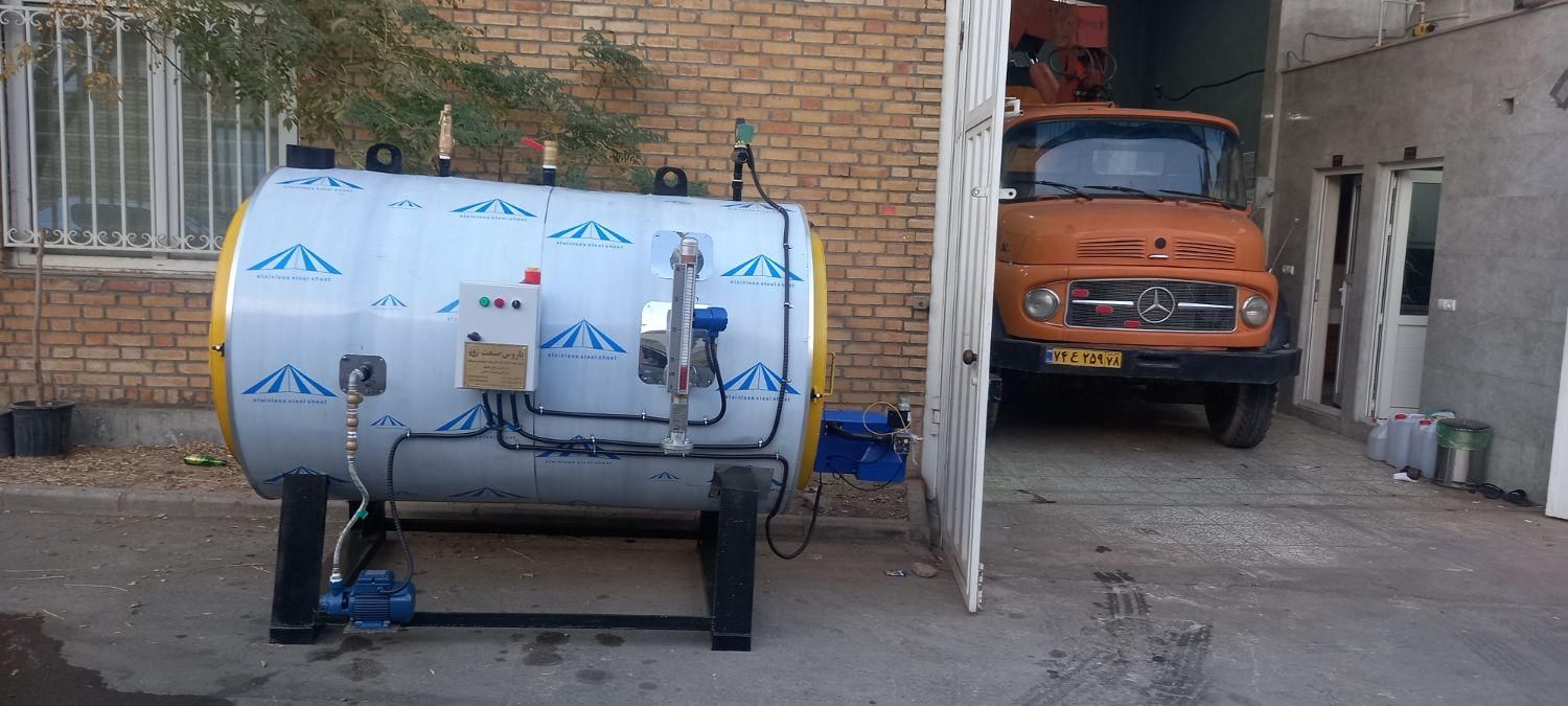دیگ بخار و کارواش بخار نانو خشکشویی اتوپرس|ماشین‌آلات صنعتی|خاوران, |دیوار