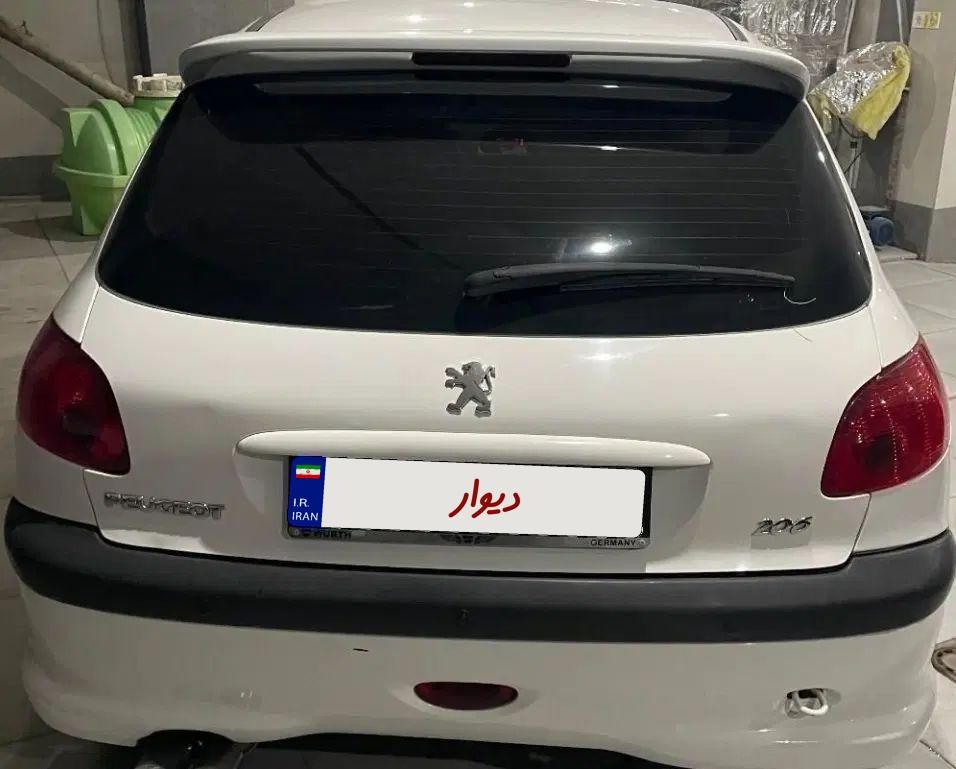۲۰۶ تیپ ۶ اتومات موتور tu5 مدل ۱۳۸۸|خودرو سواری و وانت|تهران, دربند|دیوار