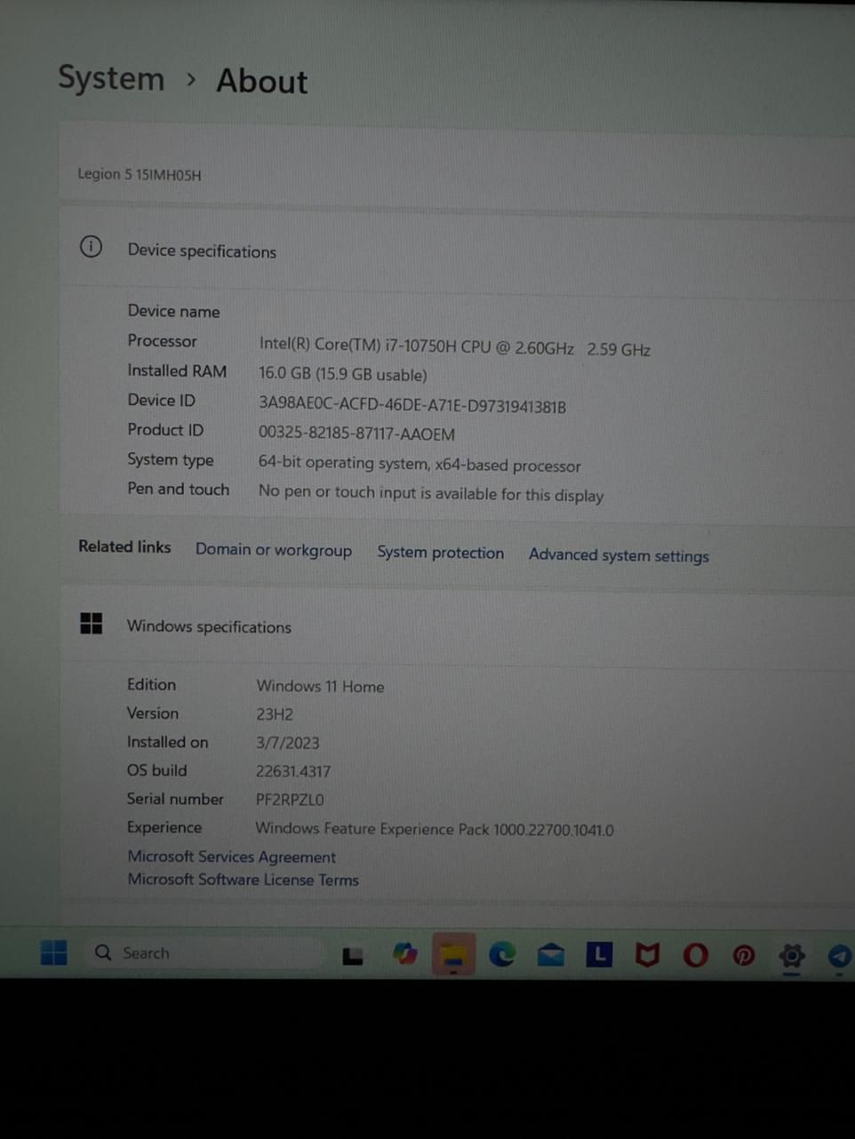 Lenovo Legion 5|رایانه همراه|اصفهان, شیخ اشراق|دیوار