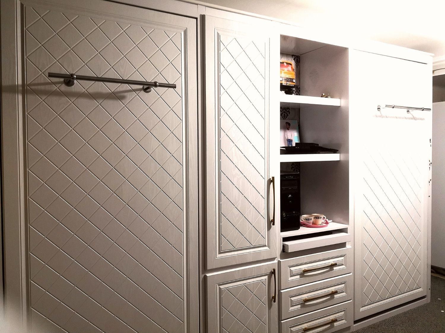 تخت تاشو(کمجا) یکنفره ممبران|تخت و سرویس خواب|کرمان, |دیوار