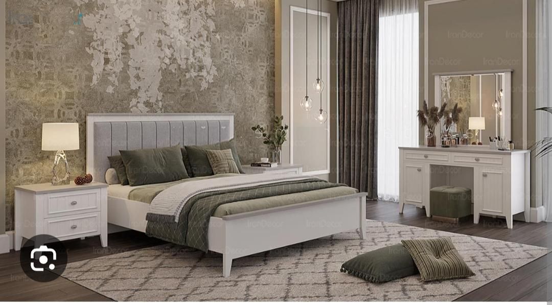 تخت خواب سرویس دونفره کد A25100|تخت و سرویس خواب|مشهد, آزادشهر|دیوار