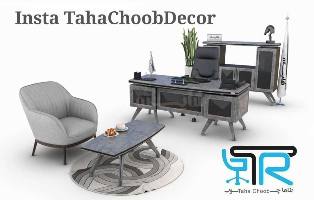 میزدفترشرکت مدیریتی ریاستی نئوپان ملامینه دفتربانک|مبلمان اداری|قزوین, |دیوار