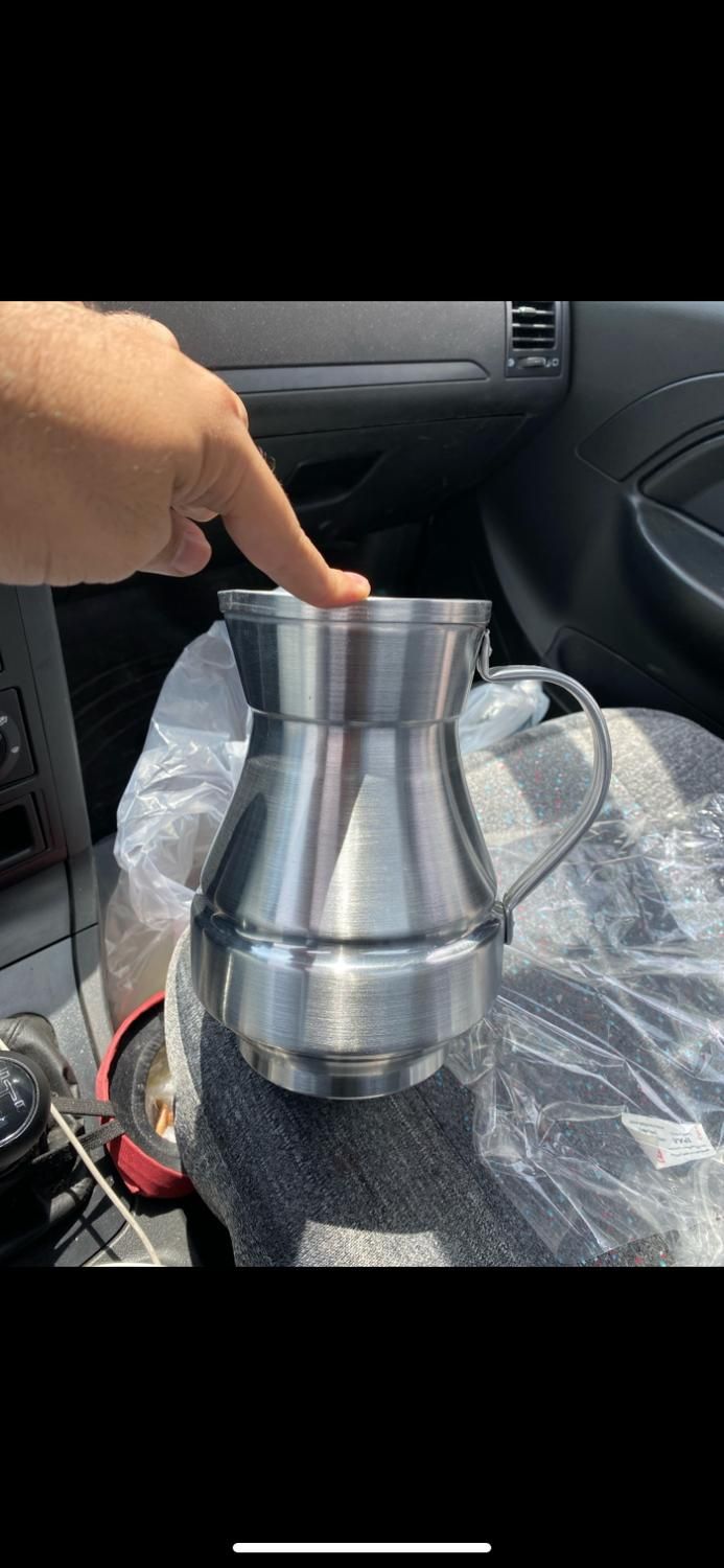 پارچ و لیوان آلومینیومی ویدوجی|ظروف سرو و پذیرایی|ری, سرتخت|دیوار