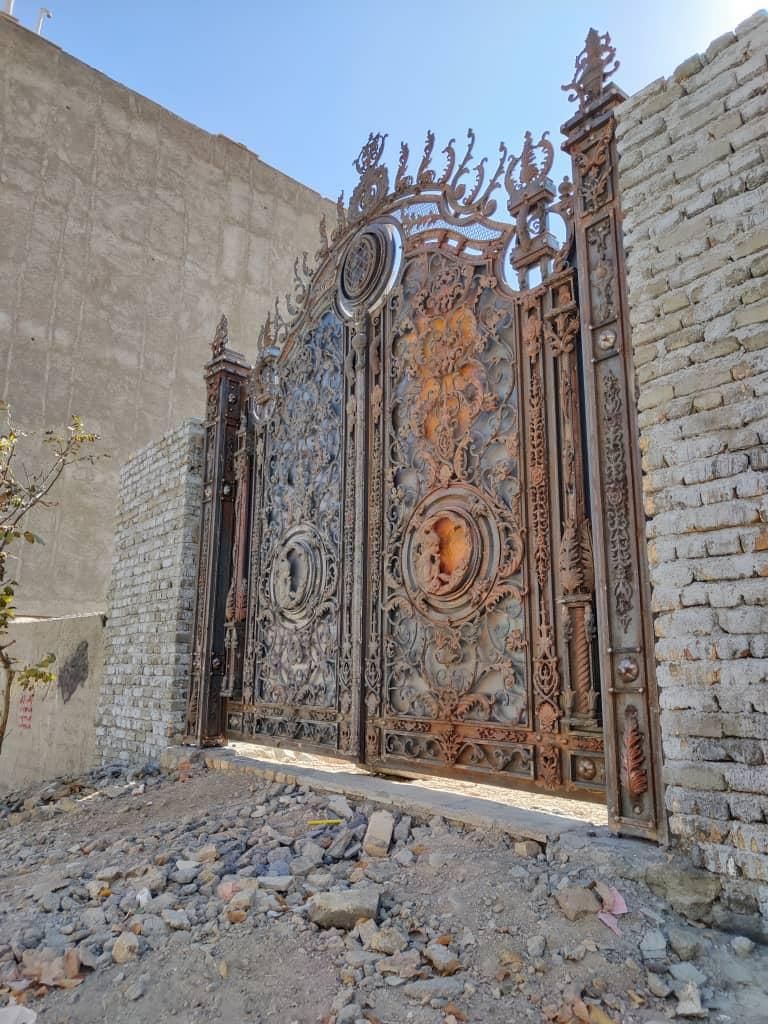 درب، نرده و حفاظ اهنی و شاخ گوزنی و ابشاری|مصالح و تجهیزات ساختمان|پردیس, |دیوار