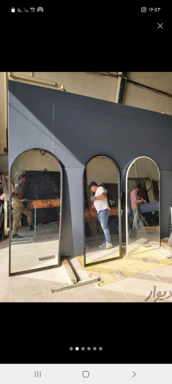 ترولی آیینه صندلی اصلاح تخت سرشور میز تخت آرایشگاه|آرایشگاه و سالنهای زیبایی|شیراز, شهرک فرزانگان|دیوار