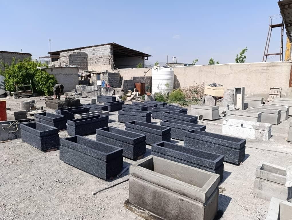 گلدان سیمانی سنگین کوروش ضد سرقت آبنما مفتولی|مصالح و تجهیزات ساختمان|تهران, خلیج فارس|دیوار