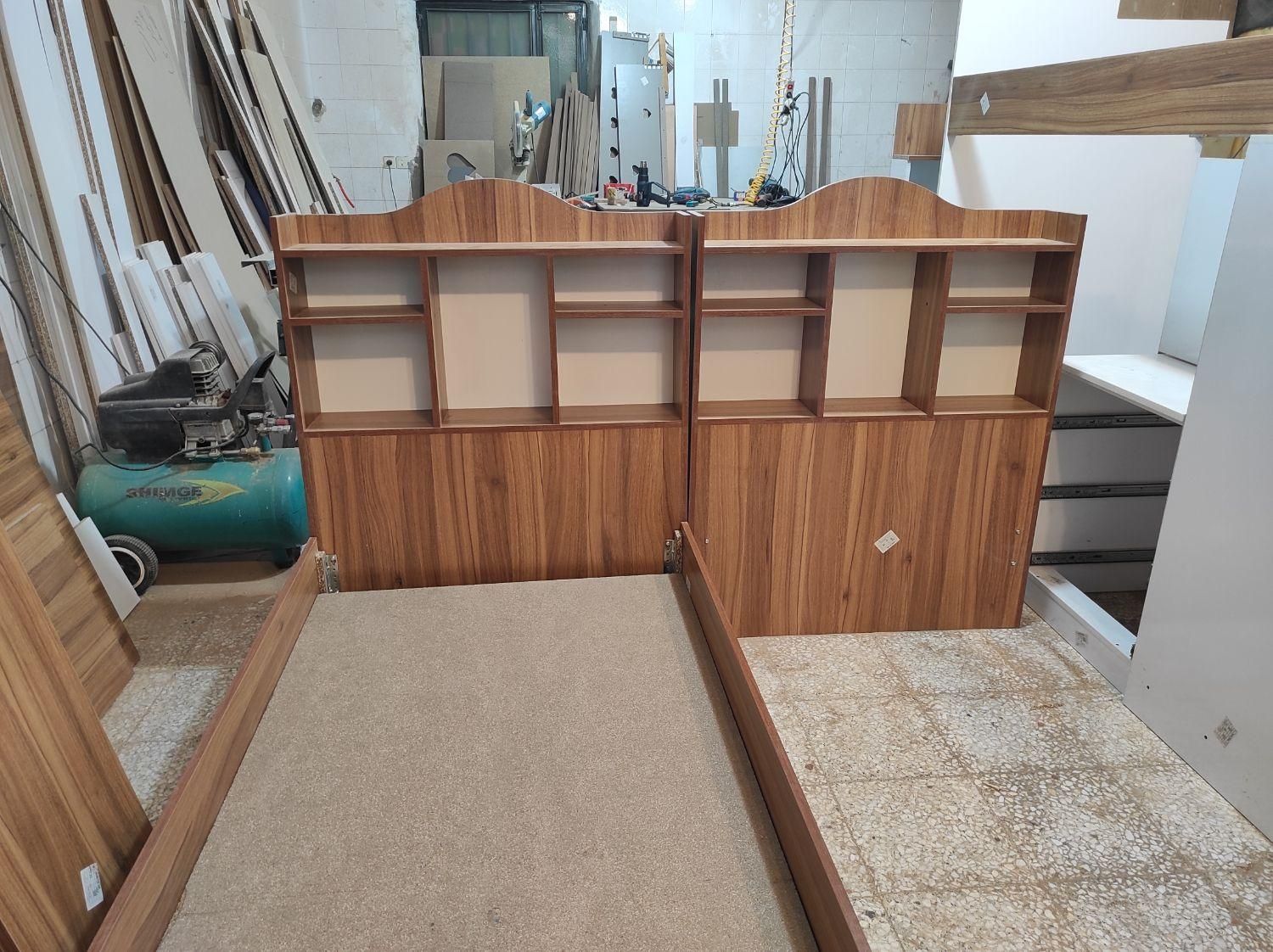 تخت خواب یک نفره با کیفیت بالا|تخت و سرویس خواب|خمینی‌شهر, |دیوار