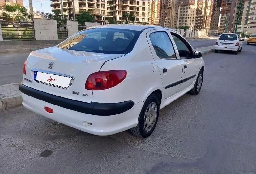 پژو 206 SD V8، مدل ۱۳۹۴|خودرو سواری و وانت|تبریز, |دیوار