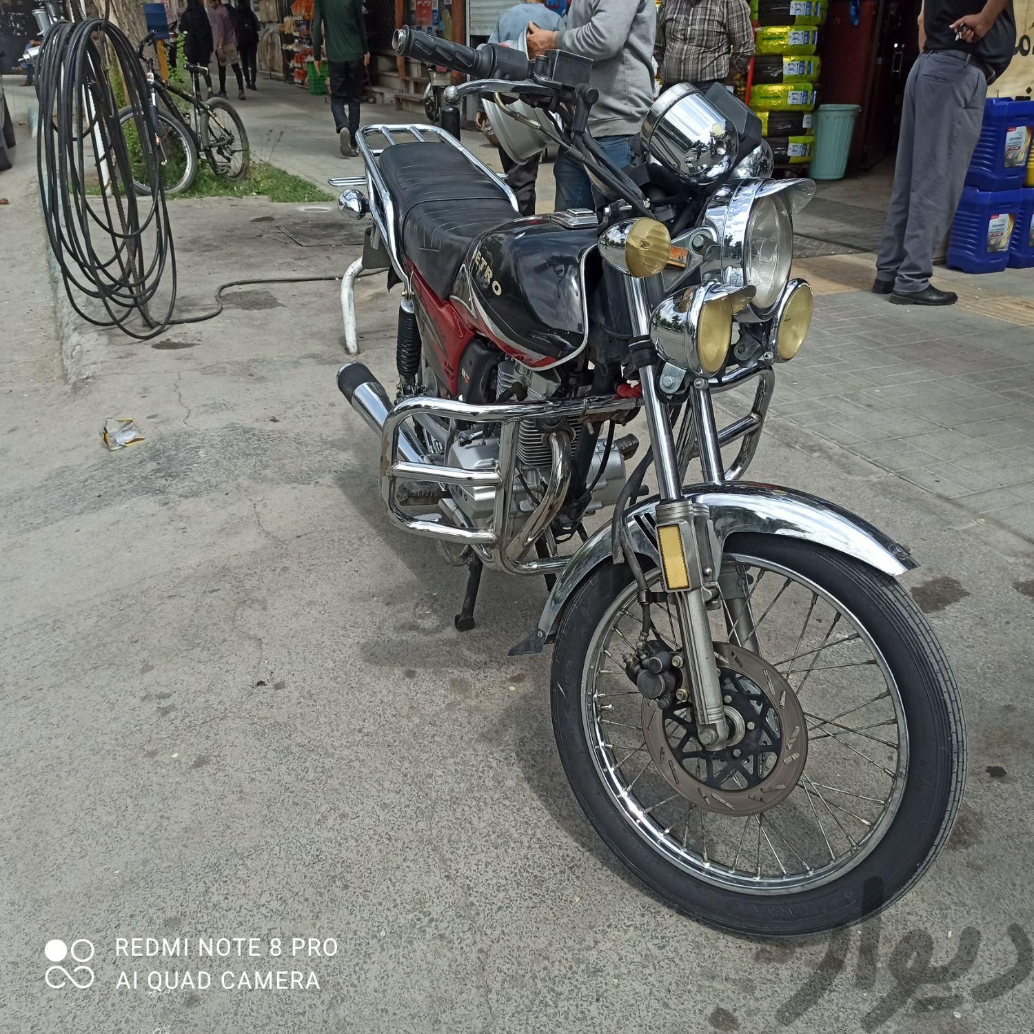 موتور سیکلت جترو کار 150|موتورسیکلت|اصفهان, خرم|دیوار