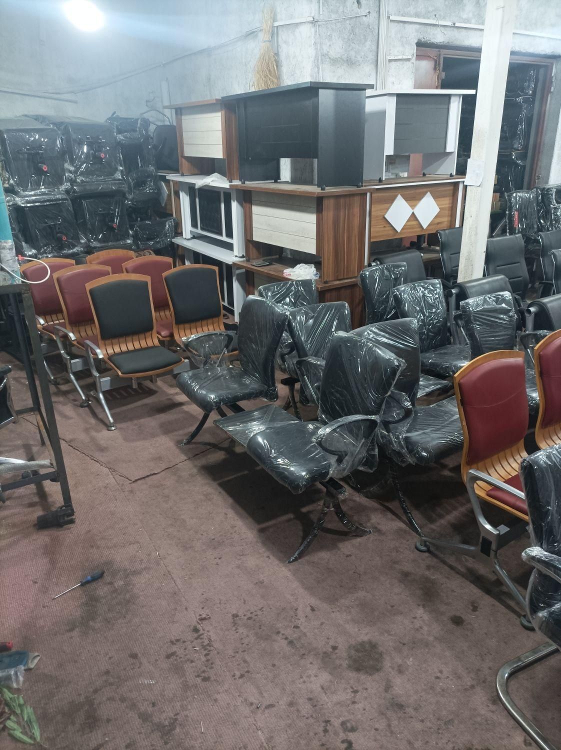 صندلی چرخدار جک اداری و ) انتظار و کنفرانسی)|مبلمان اداری|مشهد, طلاب|دیوار