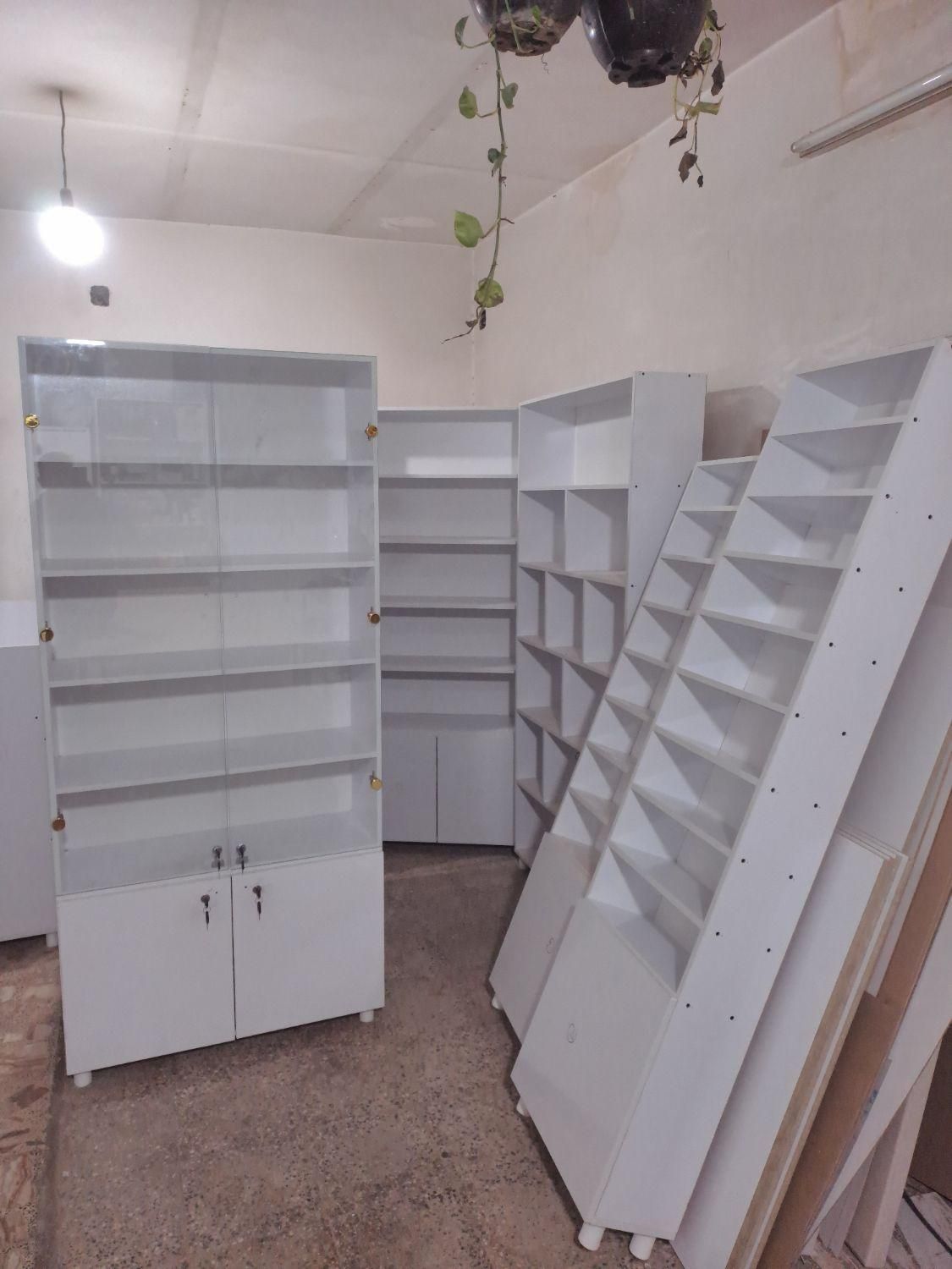 شلف قفسه|کتابخانه، شلف، قفسه‌های دیواری|شیراز, دینکان|دیوار