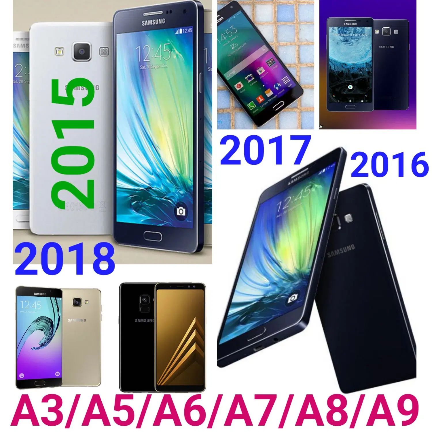 السیدیLCD A9 A8 A7 A6 a5 A3 2015 2016 2107 2018آ|لوازم جانبی موبایل و تبلت|تهران, فلسطین (میدان انقلاب)|دیوار
