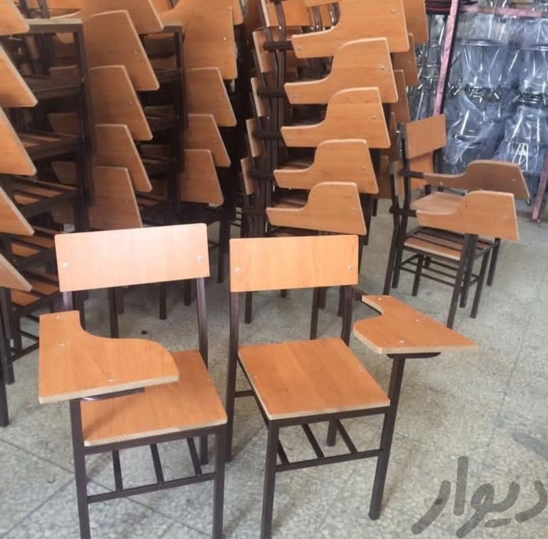 صندلی دانشجویی mdf محصلی مدارس دانش اموزی (راش )|مبلمان اداری|تهران, کریم‌آباد|دیوار