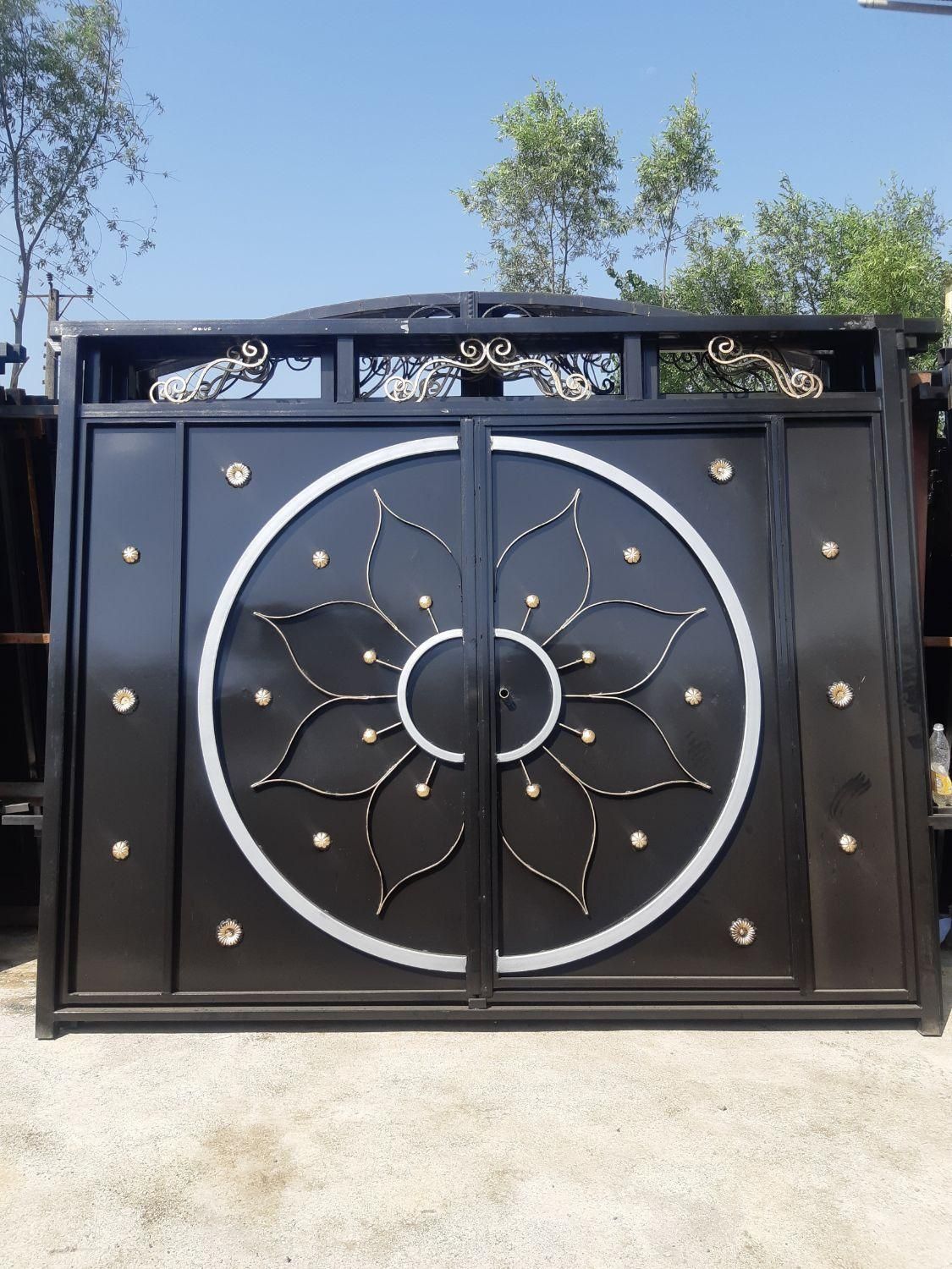 دروازه های حیاط درب ها ویلائی نو اهنی|مصالح و تجهیزات ساختمان|لاهیجان, آهندان|دیوار