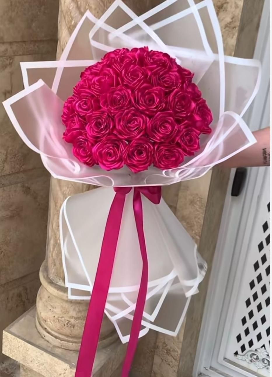گل با روبان و پول|گل مصنوعی|کرمان, |دیوار