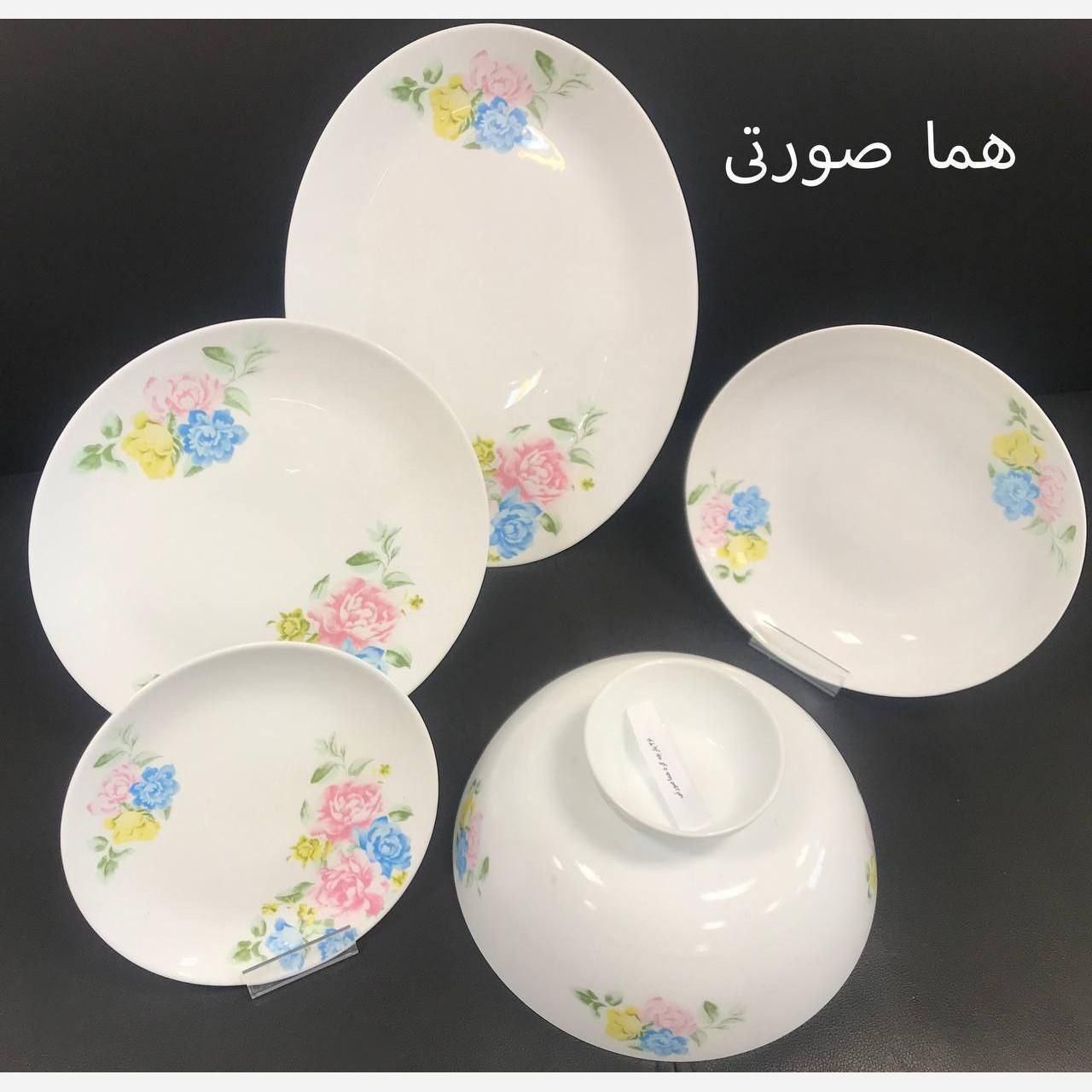 سرویس ظروف آرکوپال شش نفره کامل v9809 طرح جدید|ظروف سرو و پذیرایی|یزد, |دیوار