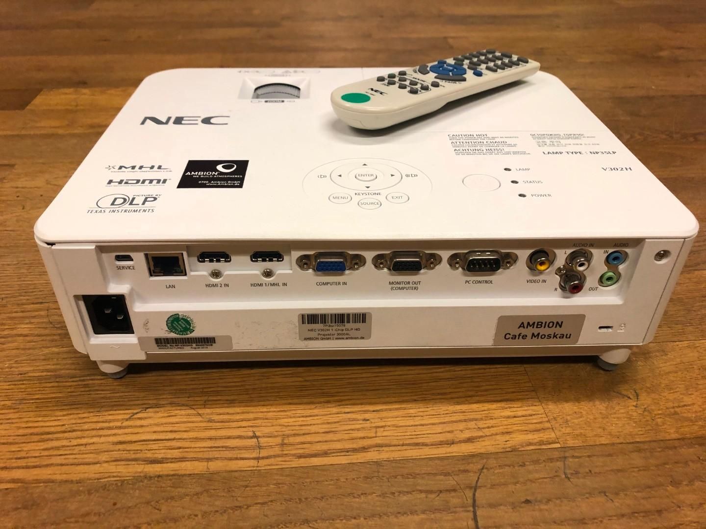 ویدئو پروژکتور FHD مالتی مدیا  NEC V302H|تلویزیون و پروژکتور|مشهد, هنرستان|دیوار