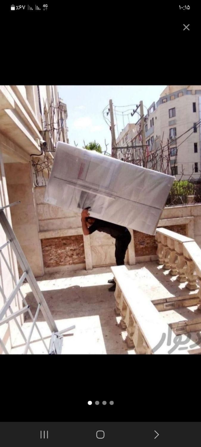 کارگر  ورزیده و با تجربه حمل یخچال سایدومبل  وسایل|خدمات حمل و نقل|گرگان, |دیوار