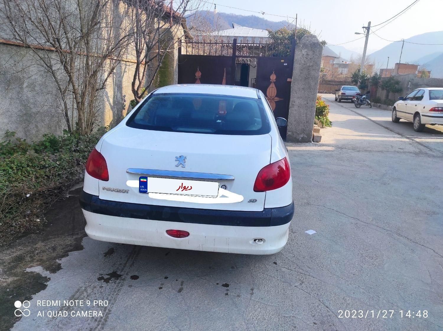 پژو 206 SD V8، مدل ۱۳۹۶|خودرو سواری و وانت|بجنورد, |دیوار