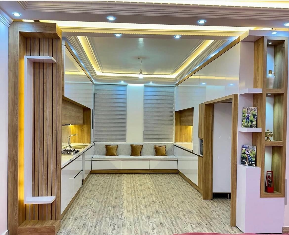 طراحی و اجرای کابینت و کمد مشاوره رایگان|مصالح و تجهیزات ساختمان|رشت, لاکان|دیوار