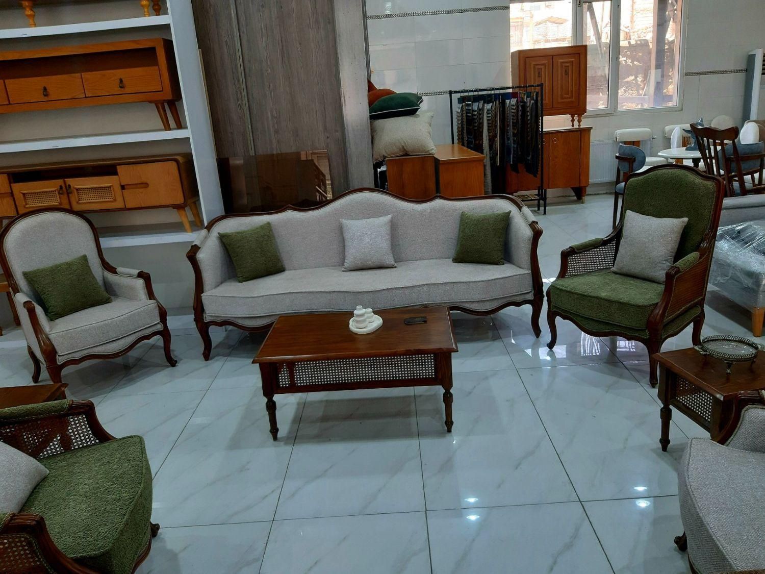 مبل ابزاری حصیری|مبلمان خانگی و میز عسلی|نیشابور, فیض آباد|دیوار