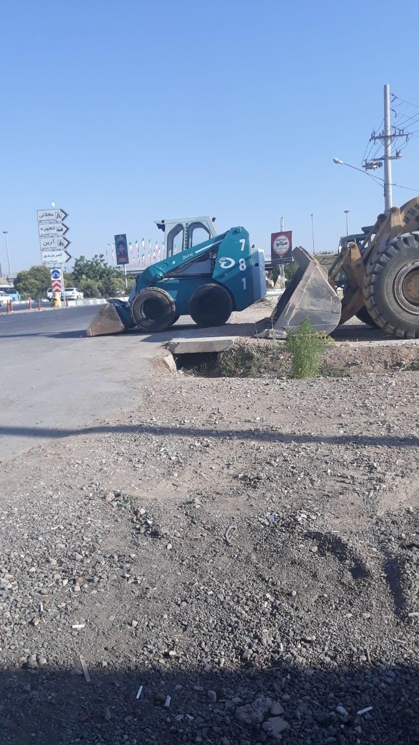 حمل‌نخاله‌مینی‌لودر‌بابکت|خدمات حمل و نقل|شیراز, تاچارا|دیوار