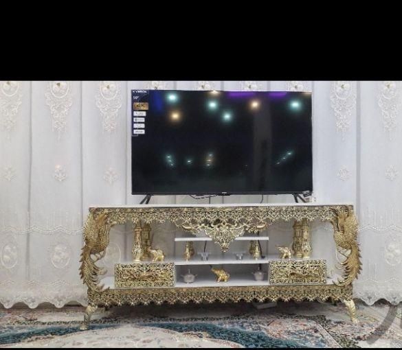 میز تلویزیون ال سی دی تی ویtv تلوزیون برنزی آلیاژ|میز تلویزیون|مشهد, ابوذر|دیوار