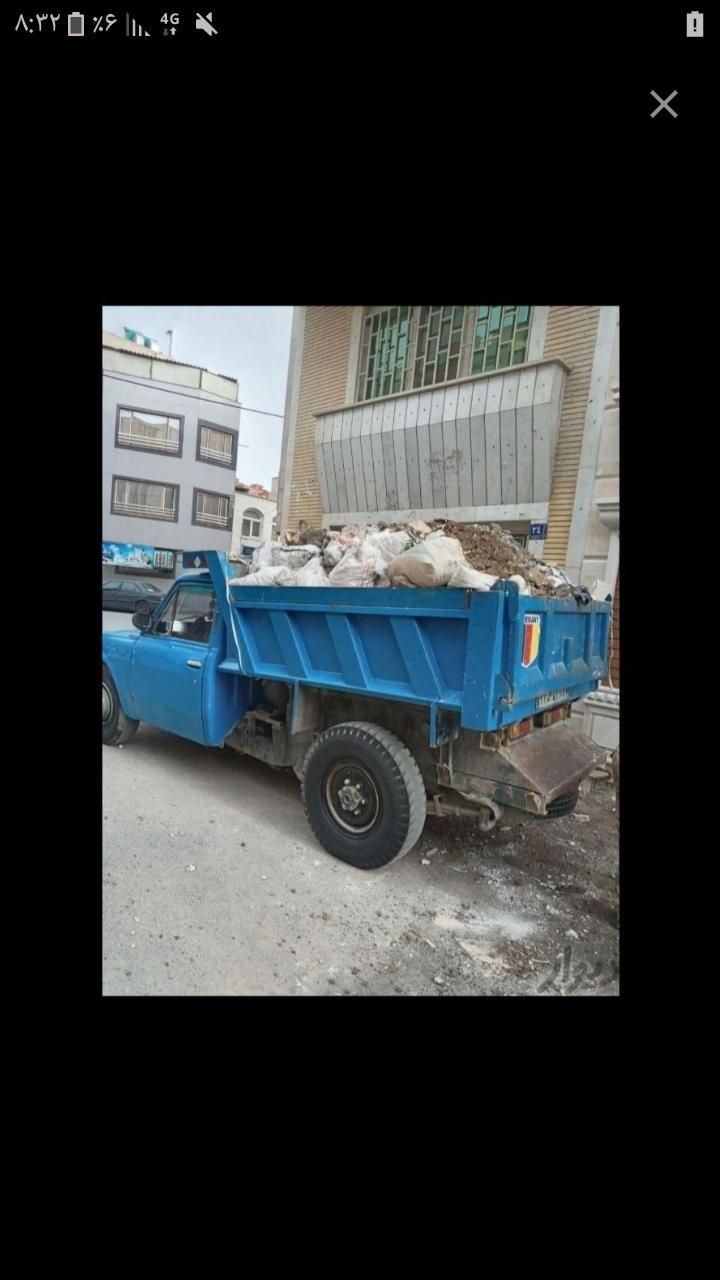 حمل نخاله ناخاله خاکبرداری ماسه شن با نیسان کمپرس|خدمات حمل و نقل|کرمانشاه, |دیوار