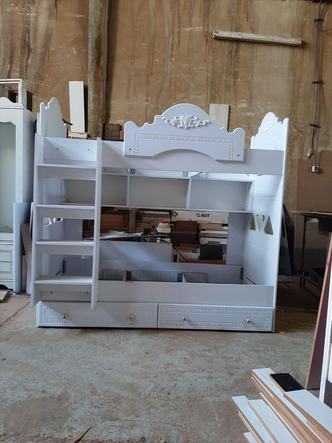 تخت دو طبقه مدل توسکا|تخت و سرویس خواب|تهران, یافت آباد جنوبی|دیوار