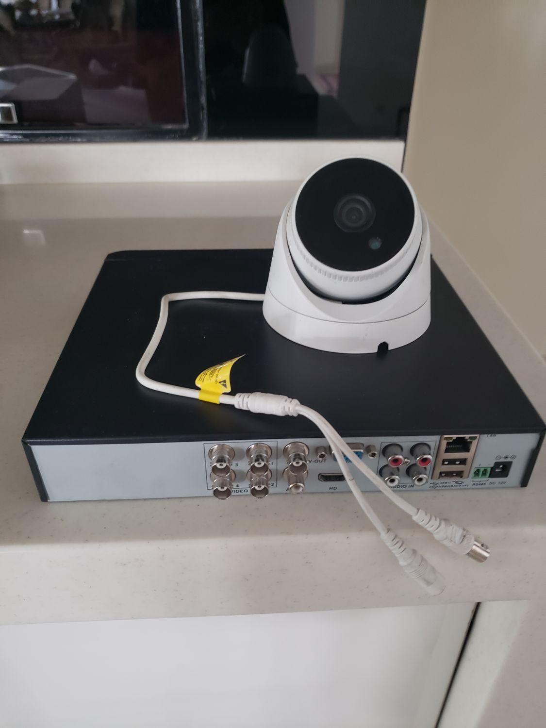 سیستم دوربین مرکزی DVR امنیتی منزل با ۴ دوربین|دوربین مداربسته|تهران, فرمانیه|دیوار