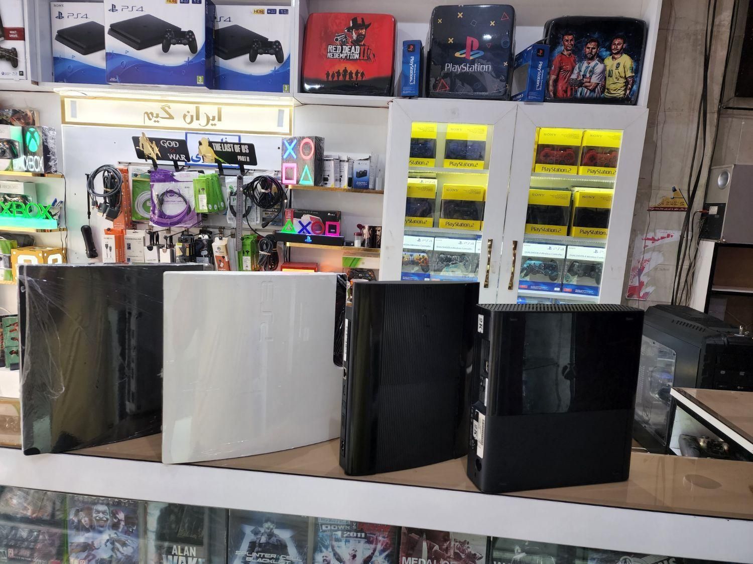 پلی استیشن 3 اسلیم 320 کپی خور با دسته اصلی|کنسول، بازی ویدئویی و آنلاین|مشهد, طبرسی شمالی|دیوار